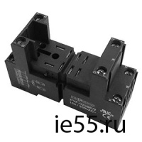Разъем для реле PYF-025BE/2 2-ярусная монтажная колодка с винтовыми клеммами для 2, 4-контактных рел