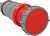 Розетка переносная ССИ-234 63А-6ч/380-415В 3Р+РЕ IP67 MAGNUM ИЭК