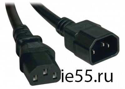 ITK Кабель электропитания PDU 3х1,5 2М с разъёмами С19-C20